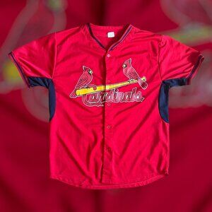 2015 Large MLB St. Louis Cardinals Jersey Matt Carpenter #13 stadium promo retro